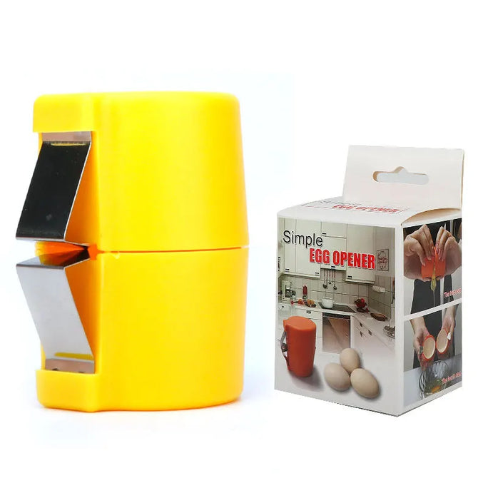 New Egg Shell Opener,Press Egg Shell Separator,Portable Egg Opener,Kitchen Handheld Egg Shell,Crusher Household