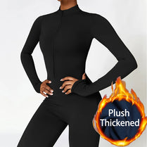 Warm Plush Sports Jumpsuits Women's