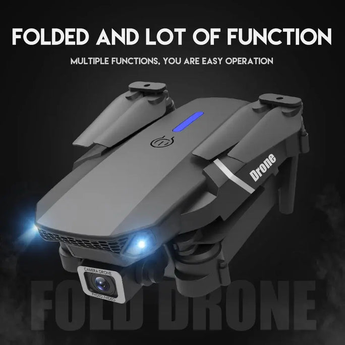 Drone 4K  WIFI Brinquedo HD Camera Foldable Helicopter.