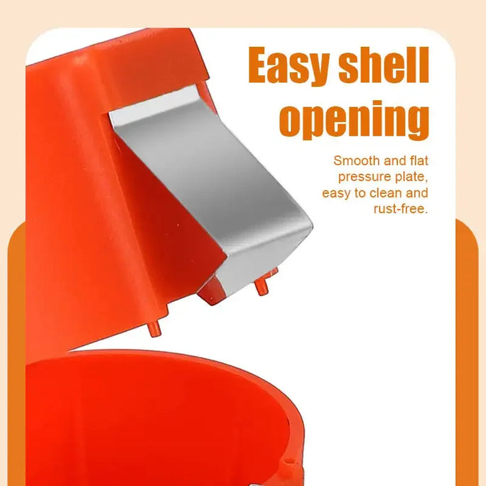 New Egg Shell Opener,Press Egg Shell Separator,Portable Egg Opener,Kitchen Handheld Egg Shell,Crusher Household