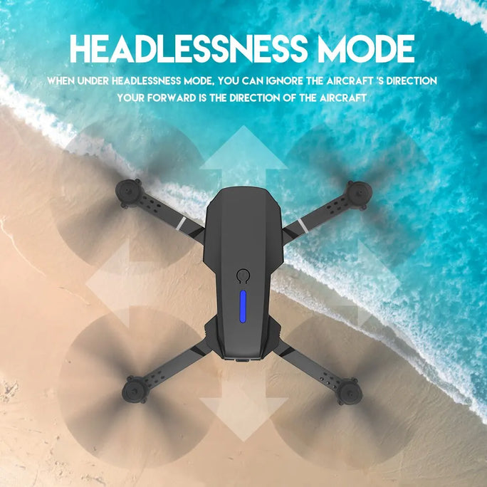 Drone 4K  WIFI Brinquedo HD Camera Foldable Helicopter.