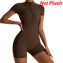 Warm Plush Sports Jumpsuits Women's