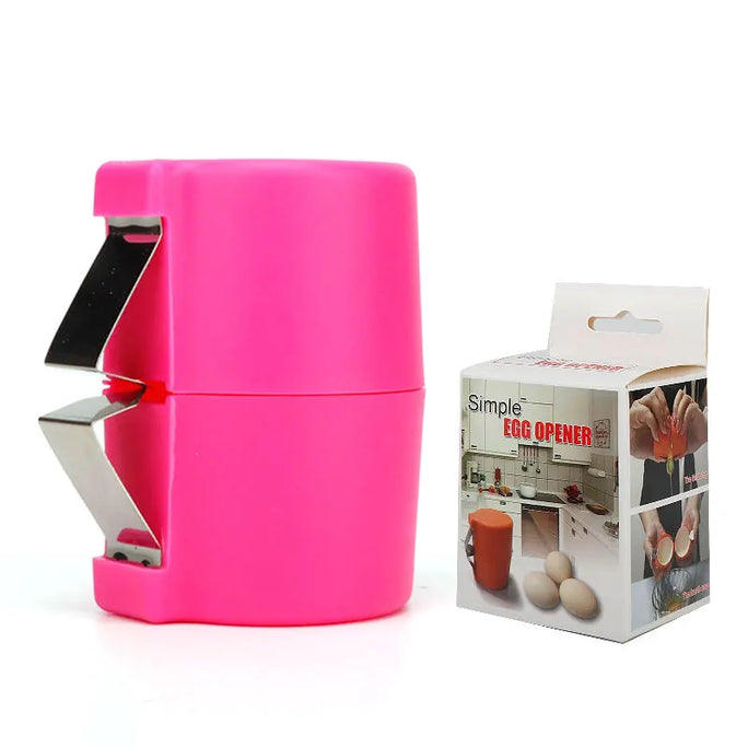 New Egg Shell Opener,Press Egg Shell Separator,Portable Egg Opener,Kitchen Handheld Egg Shell,Crusher Household