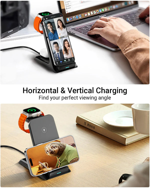 3-in-1 Wireless Charging Stand