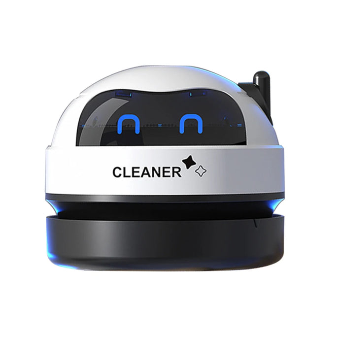 Desk Dust Vacuum with Clean Brush Portable Table Dust Removal Cleaning Brush USB Charging Desktop Cleaner Mini Vacuum Cleaner