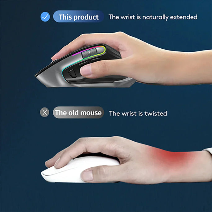 Multi-Device Wireless Bluetooth Mouse